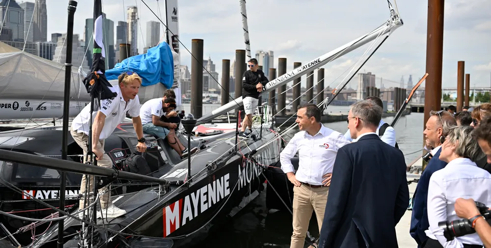 Alain Leboeuf, président du Département de la Vendée, de la New York Vendée - Les Sables d'Olonne et du Vendée Globe