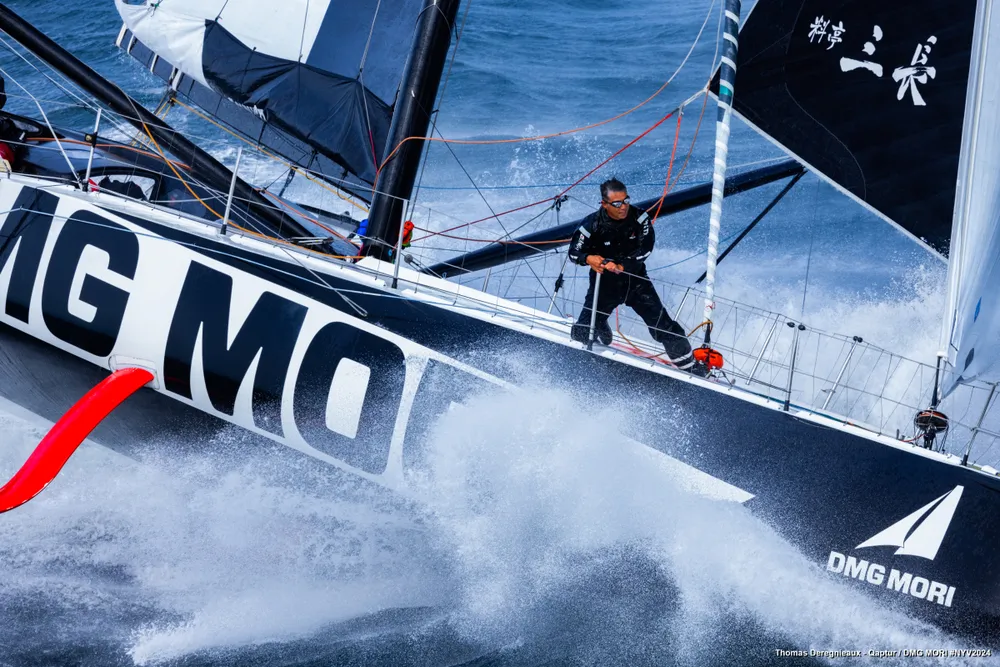 Kojiro Shiraishi, skipper de DMG MORI Global One