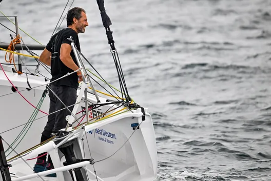 Romain Attanasio, arrivée de la New York Vendée - Les Sables d'Olonne