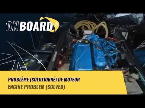Problème (solutionné) de moteur pour Nicolas Lunven | New York Vendée 2024
