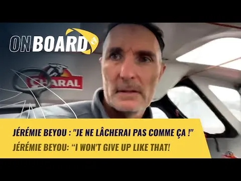 Jérémie Beyou : "Je ne lâcherai pas comme ça" | New York Vendée 2024