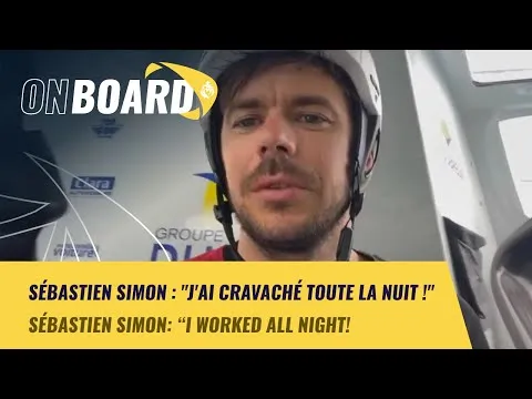 Sébastien Simon : "J'ai cravaché toute la nuit" | New York Vendée 2024