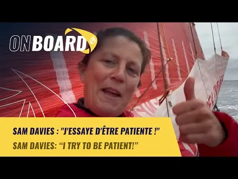 Sam Davies : "J'essaye d'être patiente" | New York Vendée 2024