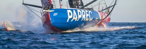 Arrivée Yoann Richomme aux Sables d'Olonne