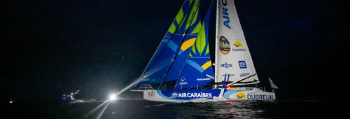 Arrivée Sébastien Simon