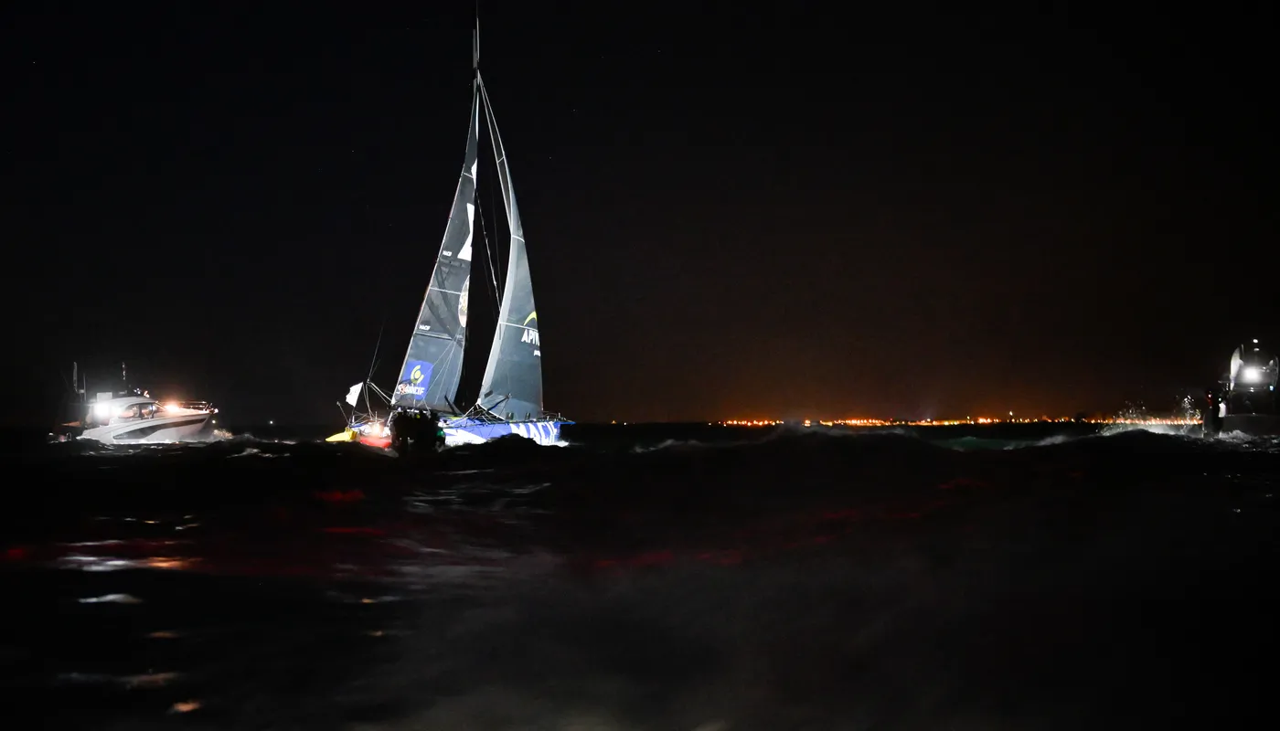 Charlie Dalin,vainqueur de la New York Vendée - Les Sables d'Olonne
